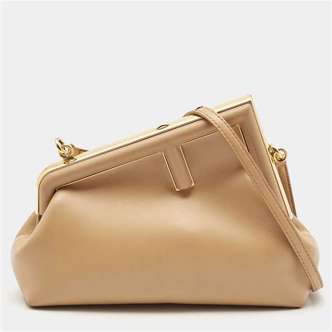 fendi first small beige.